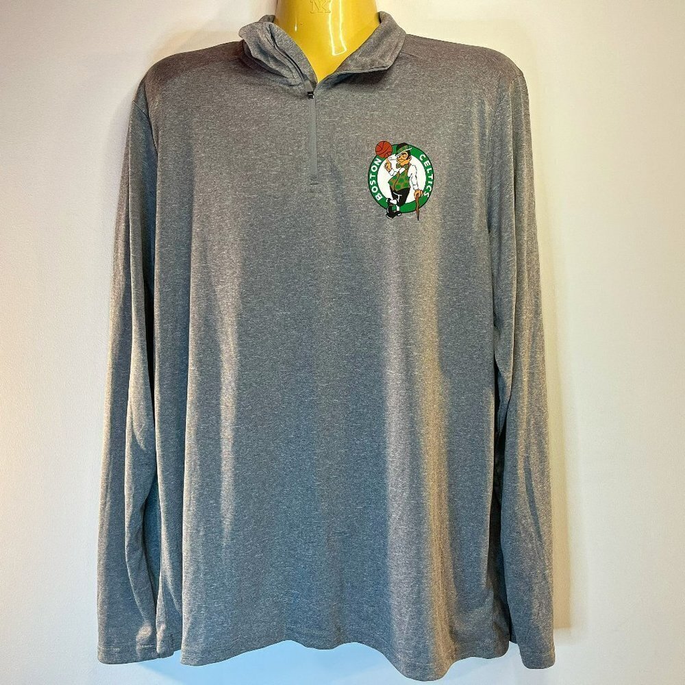 Old Navy Men's NBA Boston Celtics 1/4 Zip Pullover Shirt - Size Large - NWT